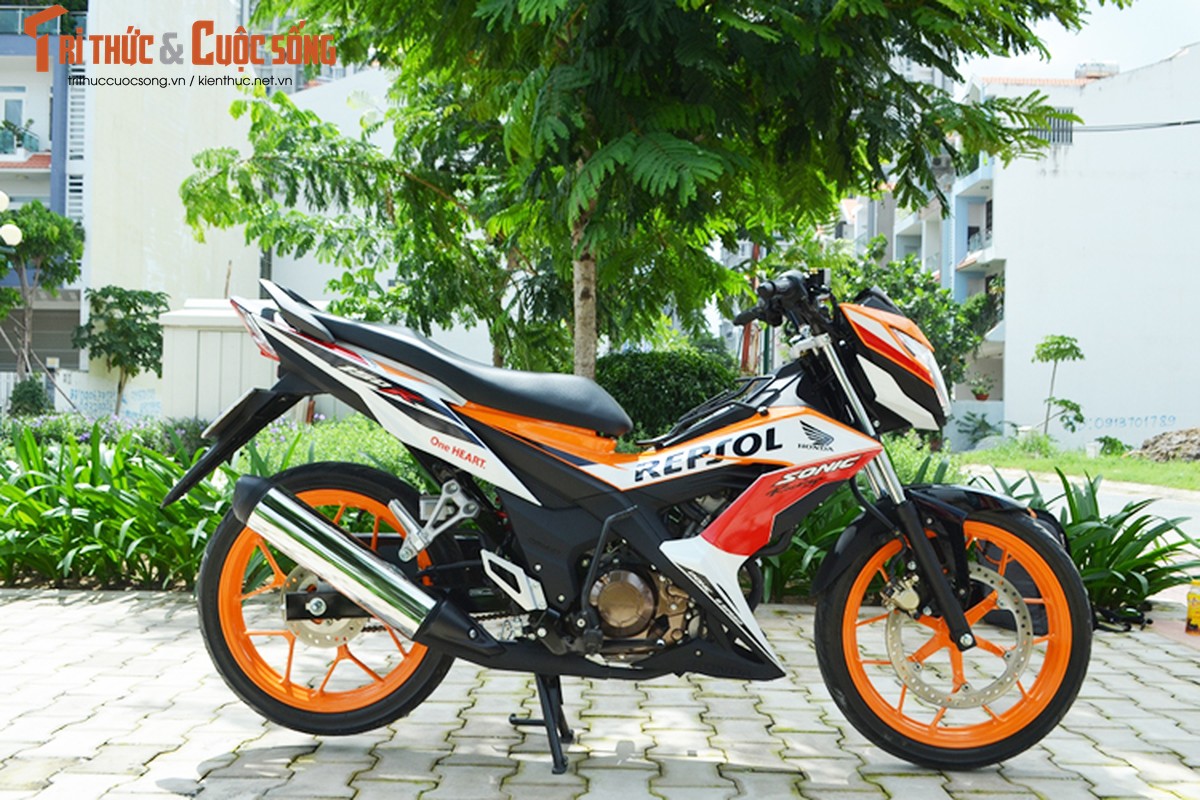 Xem Honda Sonic 2016 Repsol gia 90 trieu o VN